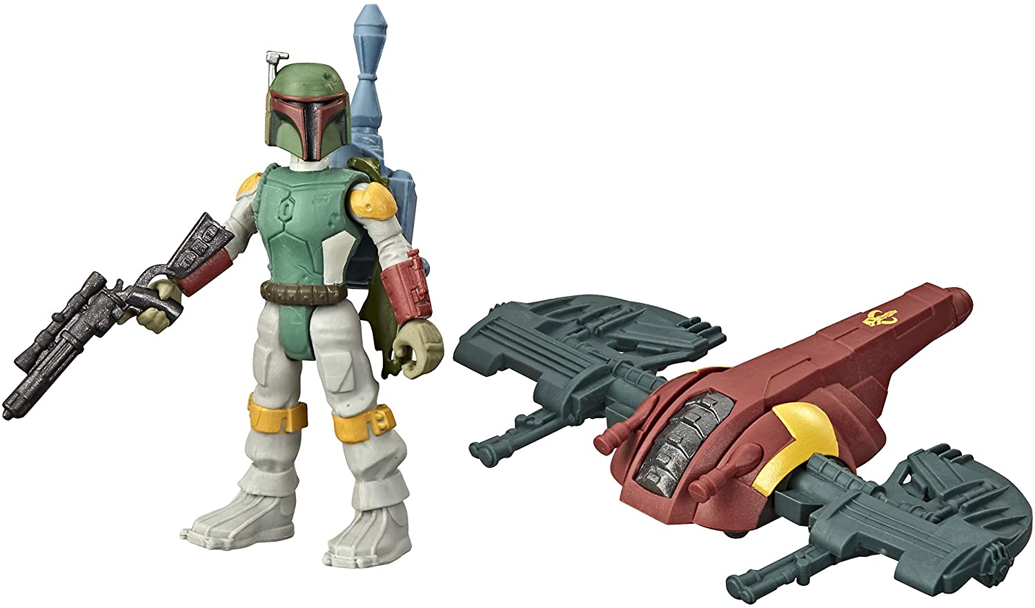 Star Wars Mission Fleet Gear Class Boba Fett Capture in the Clouds 2,5-inch-schaal