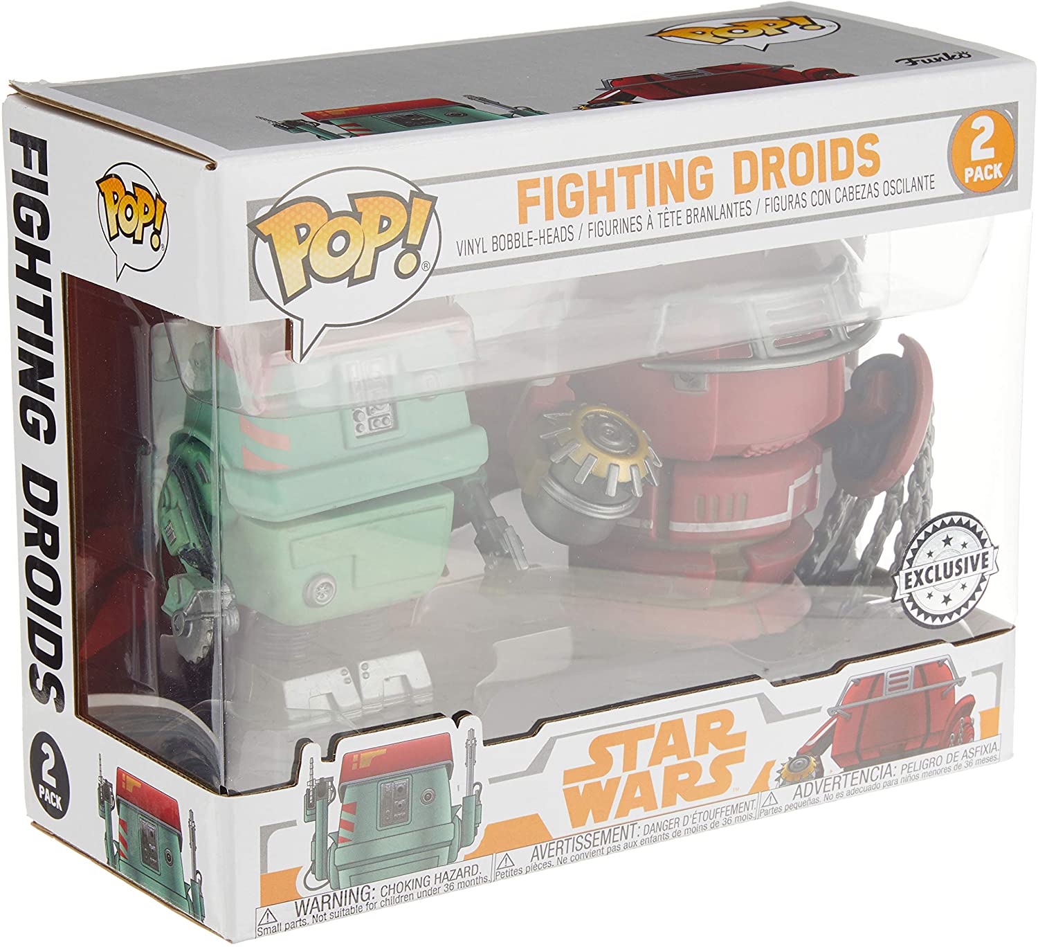 Star Wars Fighting Droids Exclusief Funko 27030 Pop! vinyl