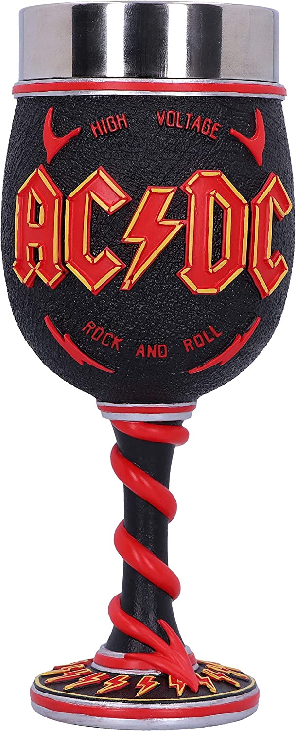 Nemesis Now - AC/DC High Voltage Rock and Roll Lighting Horns Goblet