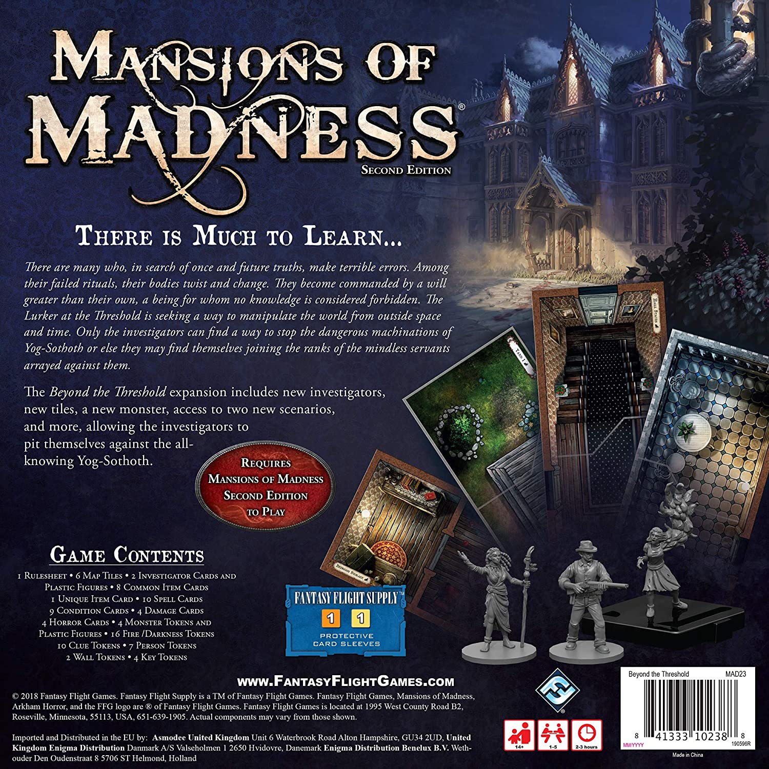 Fantasy Flight Games Mansions of Madness 2nd Edition: Beyond the Threshold Expansion