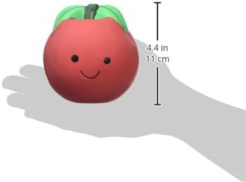 Petface Latex Tomato Soft Chew Dog Toy - Squeaky Fun | Durable Latex | Large Size 6