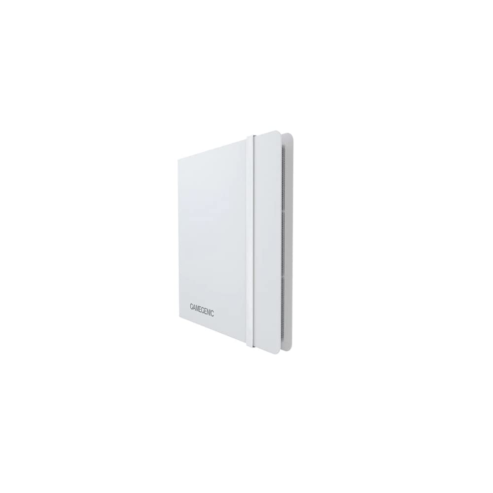 Gamegenic Casual Album 24-Pocket - White PP Card Storage Album for Trading Cards
