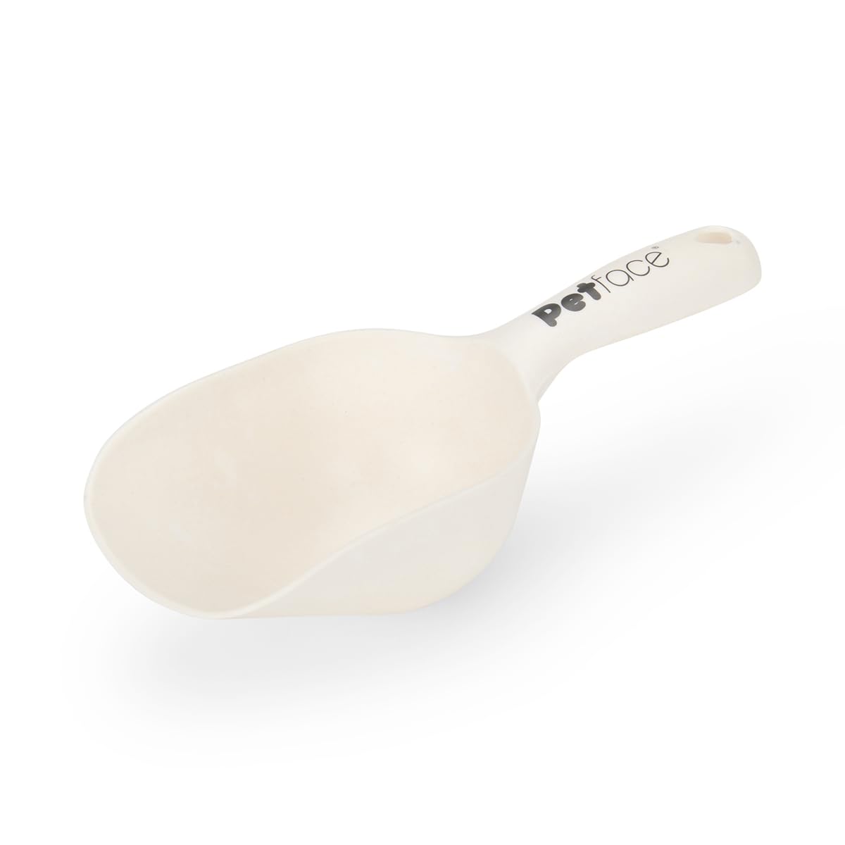 Petface Lightweight Portable Pet Food Hand Scoop for Dry Dog & Cat Food | 24 cm Size | Cream 4