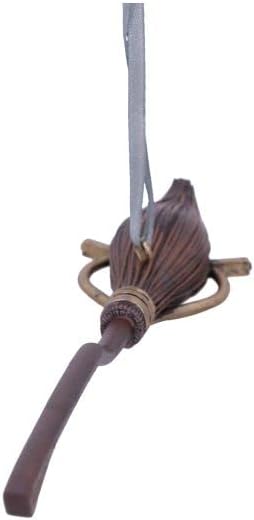 Nemesis Now Harry Potter Nimbus 2000 Hanging Ornament 15.5cm, Brown