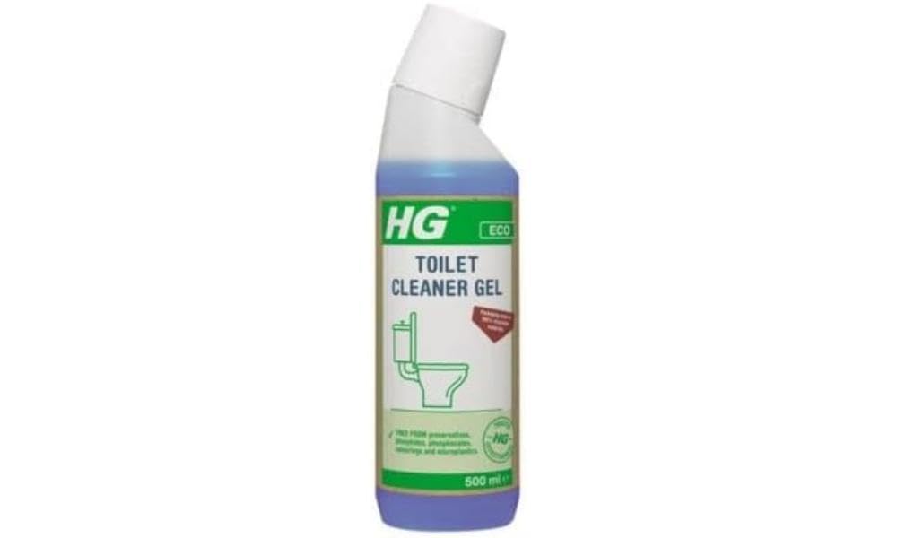 HG ECO Toilet Cleaner Gel - Removes Limescale & Dirt | 500ml | Fresh Scent 1
