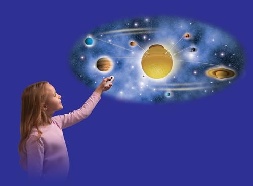 Brainstorm Toys My Very Own Solar System Nightlight - Remote-Controlled 85cm STEM Mobile 10