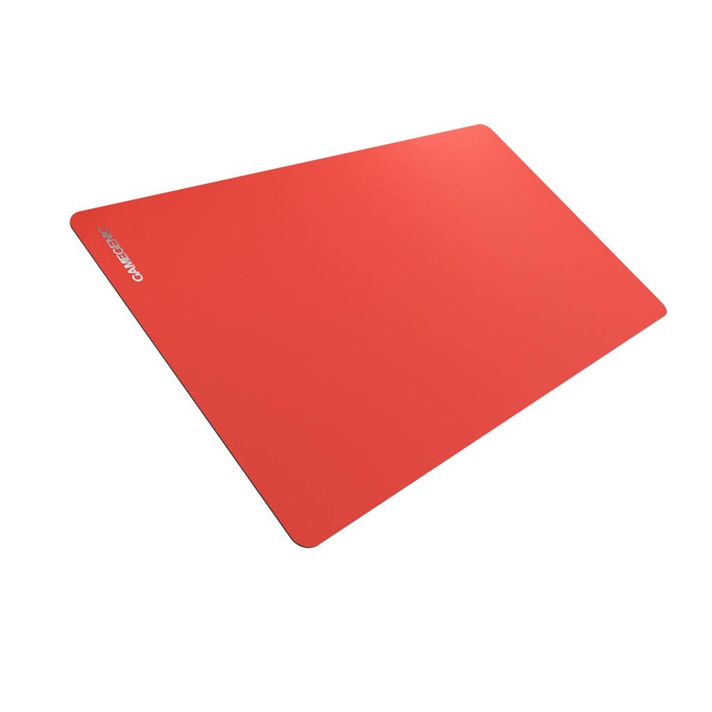 Gamegenic Prime 2mm Playmat - Red | Natural Rubber | Anti-Slip Backing 1