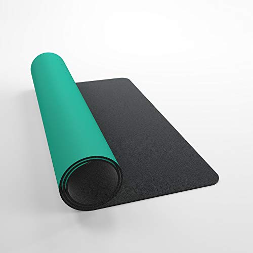 Gamegenic Prime 2mm Playmat - Petrol | Anti-Slip Natural Rubber | Card Game Accessory 3