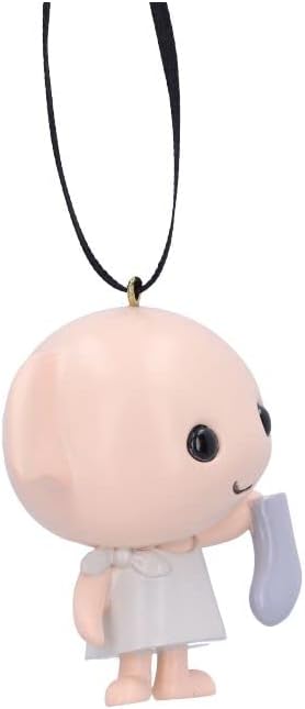 Nemesis Now Officially Licensed Harry Potter Dobby Hanging Ornament, Cream, 8cm