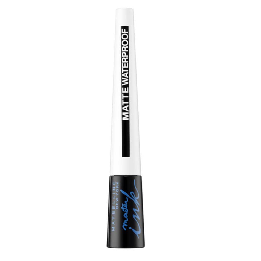 Maybelline Master Ink Matte Black Eye Liner - Waterproof, 12g