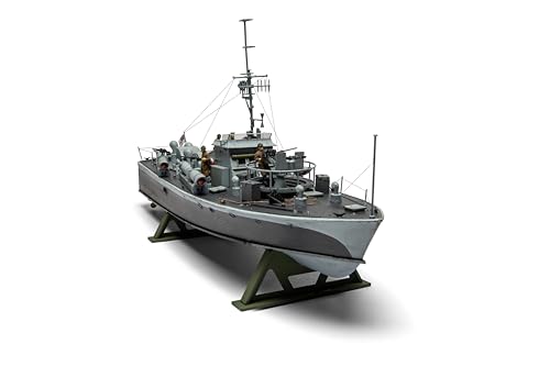 Airfix Vintage Classics A05280V Vosper M.T.B Plastic Model Watercraft Kit | 1:72 Scale | 189 Parts