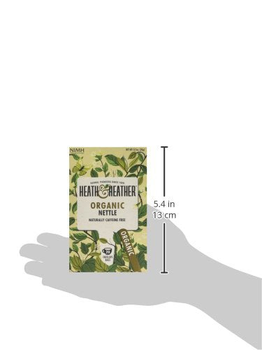 Heath & Heather Organic Nettle Teabags (Pack of 6, 120 Total) - Soil Association Certified Herbal Tea 10