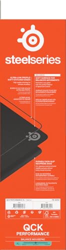 SteelSeries QcK XL Performance Balance Gaming Mousepad - 90x40cm Black 24