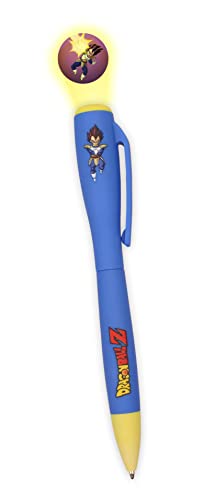 DRAGON BALL Vegeta Projector Pen - Official Dragon Ball Merchandise, Multi-Colored Ballpoint Pen with Vegeta Design