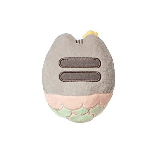AURORA Pusheen Mermaid Stuffed Animal | Eco-friendly Plush | Pink & Aqua | Small 4
