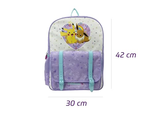 CYP BRANDS Pokémon Adaptable Backpack for School and Travel (MC20-02PK)