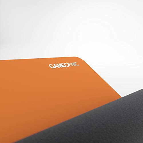 Gamegenic Prime 2mm Playmat - Orange | Anti-Slip Rubber Surface | 61 x 35 cm 4