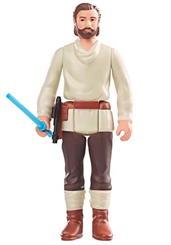 Hasbro Star Wars Retro Collection Obi-Wan Kenobi Series - Obi-Wan Kenobi (Wandering Jedi) 3.75-Inch Action Figure (SW-RC-OBI)