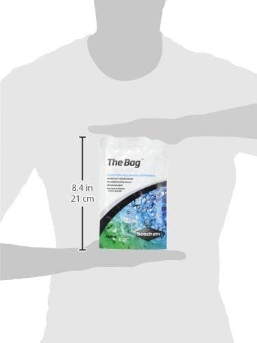 Seachem The Bag Filter Media Bag | Durable Welded Seams | Resealable Closure | 1 Count 3