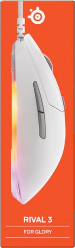 SteelSeries Rival 3 Gen 2 Gaming Mouse - 8500 DPI TrueMove Core Optical Sensor, 1.35ms Click Latency, RGB Lighting 23