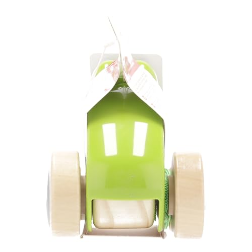 Hape - Frog Pull Along Wooden Fly-Eating Toddler Toy, Multicoloured 10