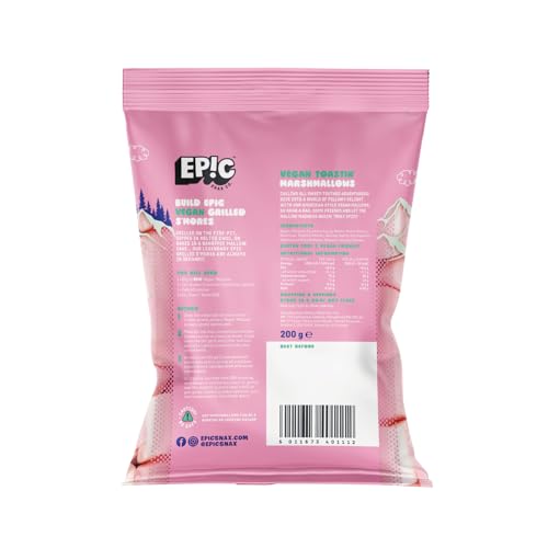 EPIC SNAX CO - Vegan Toastin' Marshmallows Plant Based American Style 200g