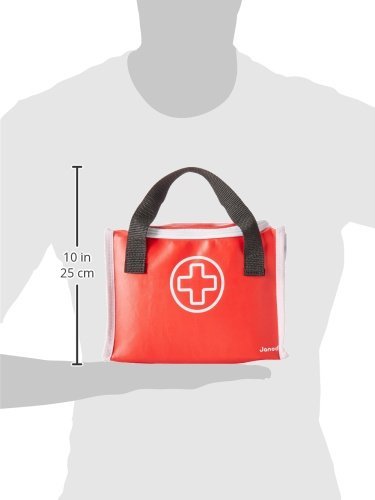 Janod Doctor's Suitcase Pretend Play Toy | 10 Solid Wood Accessories | Ages 3+ 7