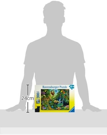 Ravensburger Jungle 200 Piece Jigsaw Puzzle - Extra Large Pieces for Kids 8+ 2