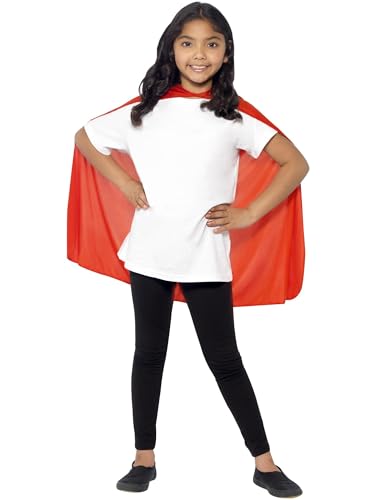 Smiffys Superhero Cape - One Size (7-18 Years) (44076)