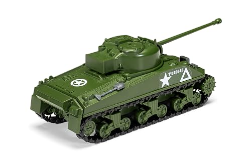 Airfix QUICKBUILD Sherman Firefly Model Tank Kit - 154-Piece Plastic Building Set for Kids & Adults 6