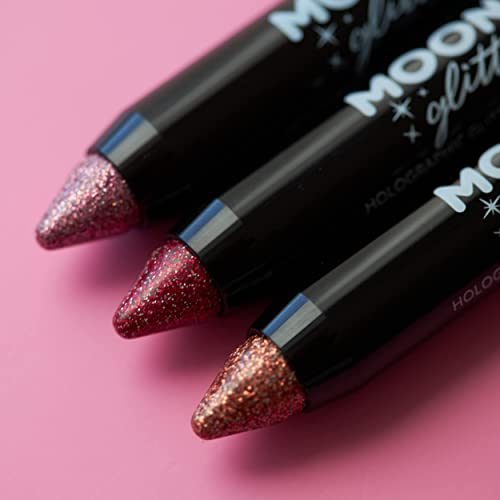 Holographic Glitter Paint Stick/Body Crayon Make-up für Gesicht &amp; Körper von Moon Glitter