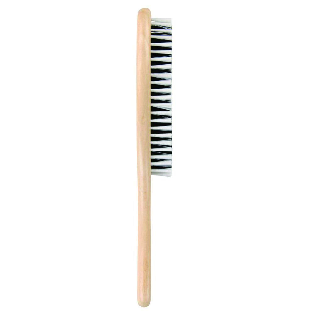 Elliott Varnished Wooden Clothes Brush - Durable Synthetic Fibres | Travel Size 3
