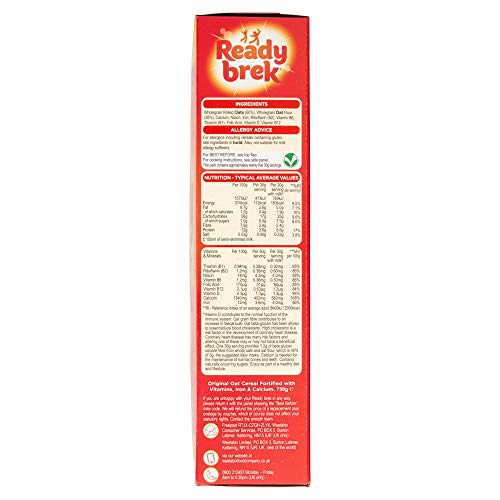 ReadyBrek Original Hot Cereal - 750g Wholegrain Oats | High Fibre | Added Vitamins & Minerals 3