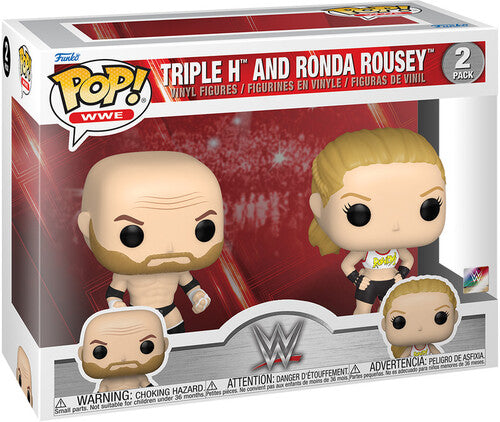 WWE: Rousey/Triple H & Rousey H 2 Pack Funko Pop! Vinyl