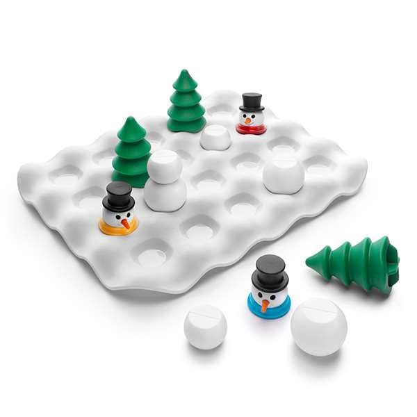 Snow Problem Game - Limited Edition Snowman-Building Puzzle by The Happy Puzzle Company