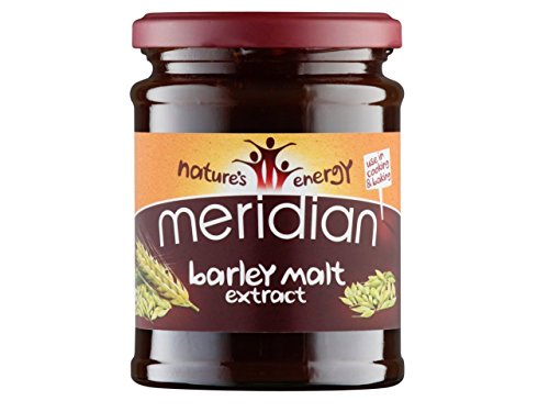 Meridian Organic Barley Malt Extract 370g | Natural Sweetener for Baking & Cooking | Vegan, Organic, Dairy-Free