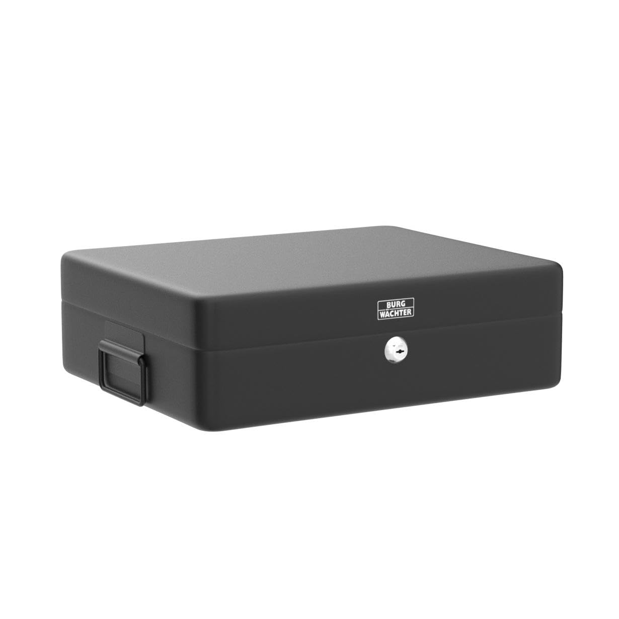 Sterling DB01 Deed Box - 12 Inch Capacity | Black Powder Coated Steel | Lockable 4