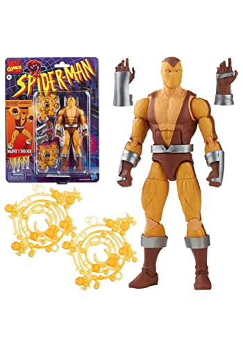 Marvel Legends Series Spider-Man 15 cm Marvel's Shocker Actionfigur Spielzeug, inkl