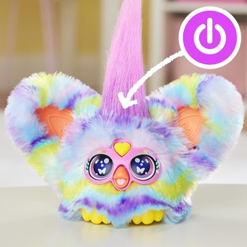 Furby Swee-Dee Spring Mini Plush Interactive Toy with Sounds and Music 19