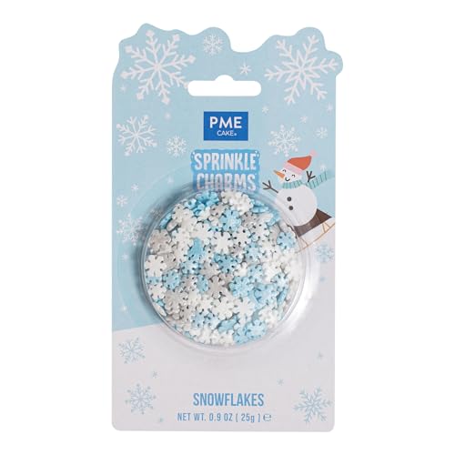 PME - Christmas Sprinkle Charms Snowflakes (25g) 7