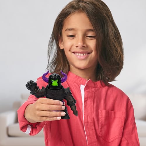 Heroes of Goo Jit Zu Stretch Strikers - Ultra Rare Black Knight Orbitox Action Figure 8