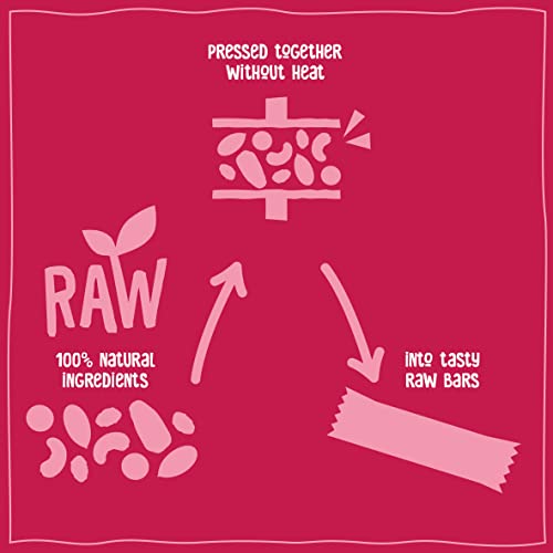Nakd Berry Delight Raw Fruit & Nut Bar - Vegan, Gluten Free, No Added Sugar - 35g x 18