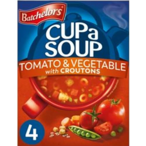 Batchelors Cup a Soup Tomato & Vegetable Instant Soup Sachets, 104 g Box 2