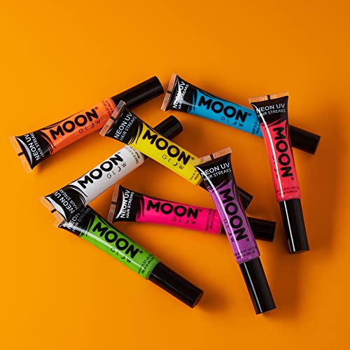 Moon Glow - Neon UV Hair Color Streaks Hair Mascara (15ml) (‎M6806)