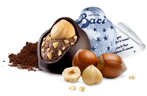 Baci - Dark Chocolate Truffles with Hazelnut Gluten Free Tube 37.5g 9