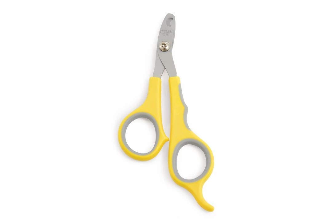 Ancol Ergo Animal Nail Clippers - Small Pet Claw Trimming | Soft Grips | High Carbon Steel 1