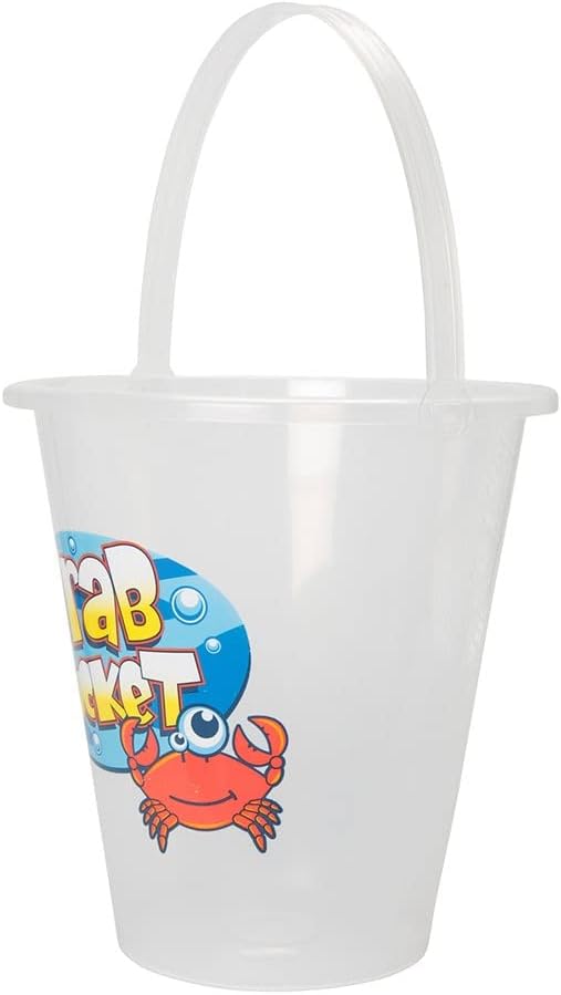 Yello, Transparent Extra Large Clear, Beach Bucket for Crabs and Small Wildlife 3