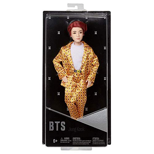 Mattel GKC87 BTS Jung Kook Idol Fashion Doll für Sammler,