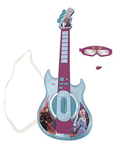 Lexibook Frozen Light-Up Electronic Guitar with Microphone - Musical Toy for Kids 3+ 7
