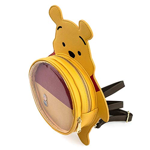 Loungefly Disney Winnie the Pooh Pin Collector Backpack (Amarillo)